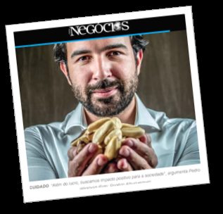 Recorte da Época Negócios com entrevista de Pedro Wickbold